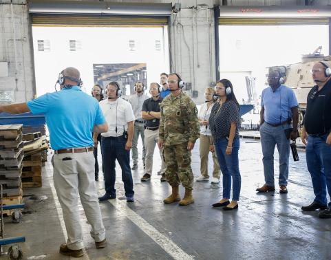 Tour of Anniston Army Depot